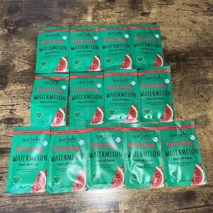 13 Packs Que Bella peel off mask refreshing watermelon (9463)